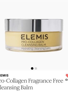 ELEMIS Pro-Collagen Cleansing Balm — Yellow & Silver